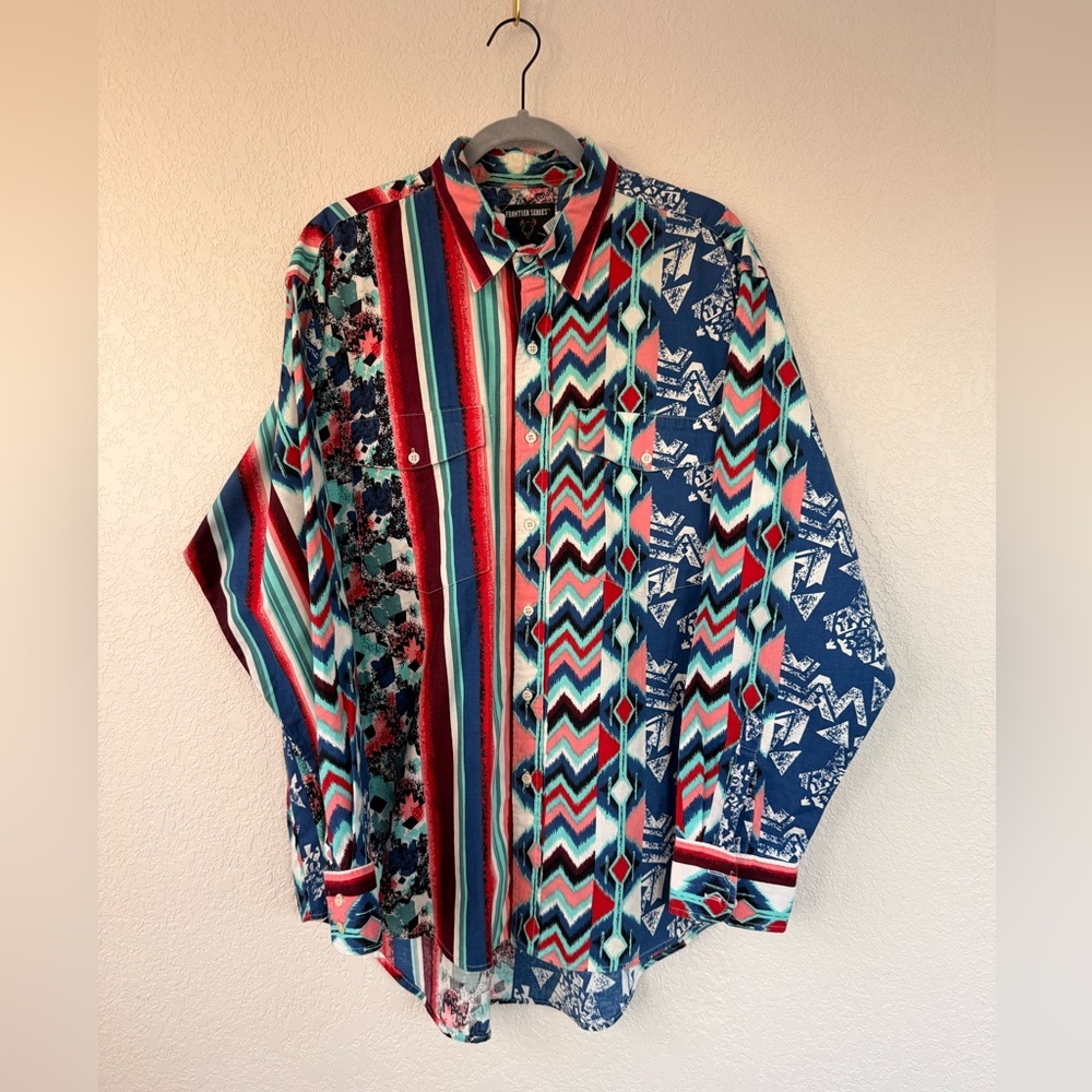 Vintage Frontier Series wild western shirt